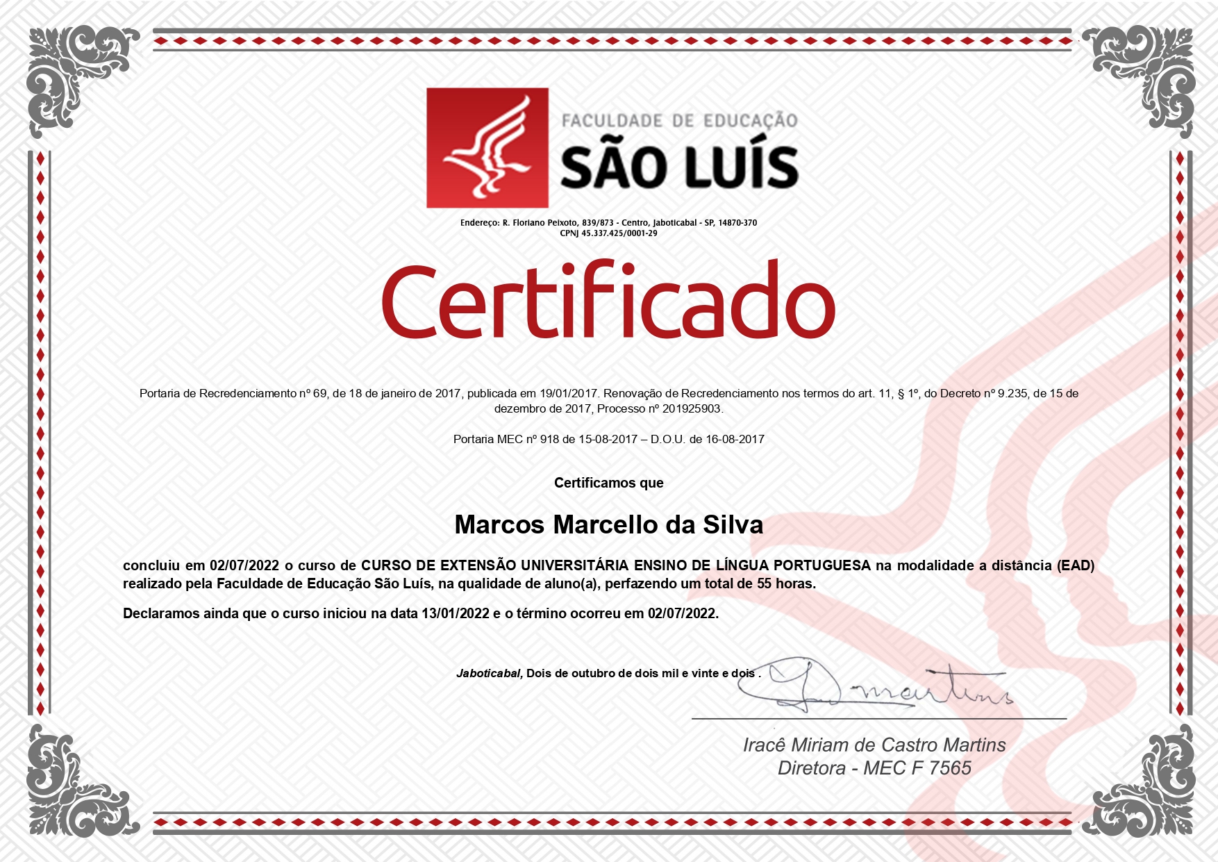 fac S+úo Lu+¡s - certificado conclus+úo ensino da l+¡ngua portuguesa_page-0001
